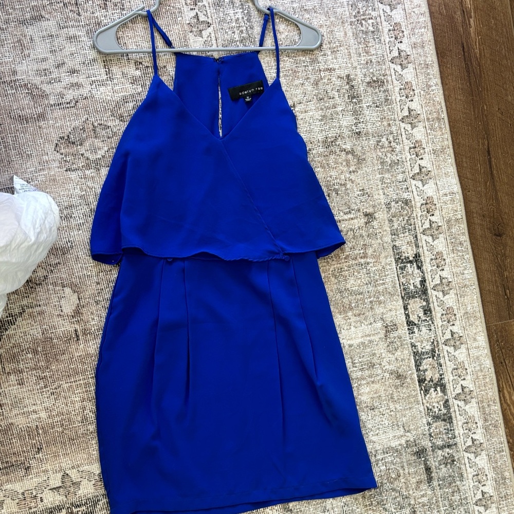 Adelyn Rae Royal Blue Mini Dress
